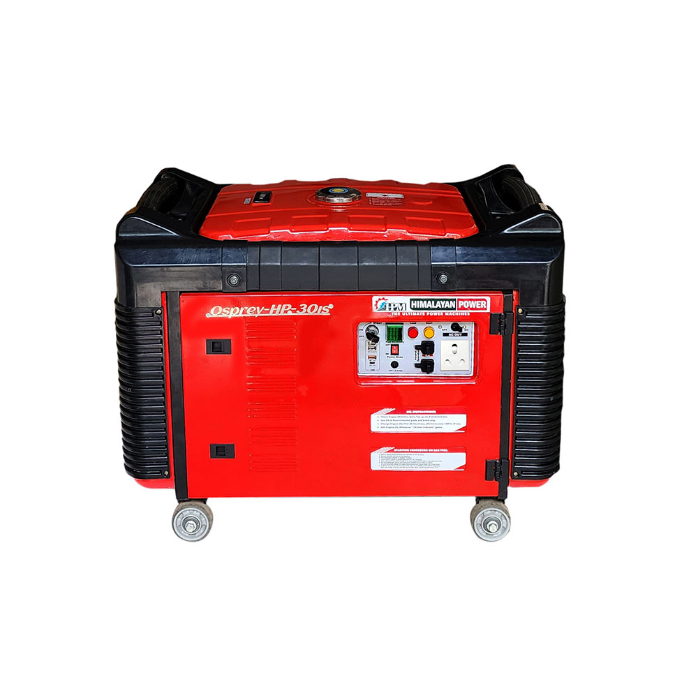 3.3 KVA Ultra Light Weight  Petrol Inverter Generator,  Recoil & Self Start, Model Osprey HP-30is